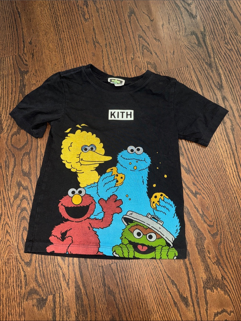 Kith Black Kids' Sesame Street Character Graphic Tee
